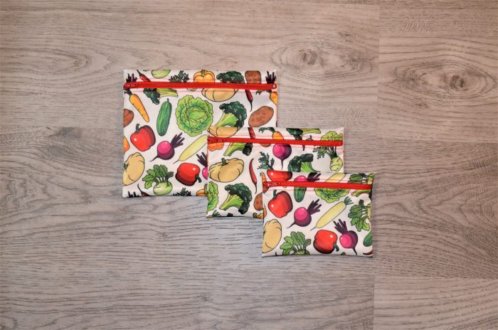 sac collation légumes du jardin (trio)